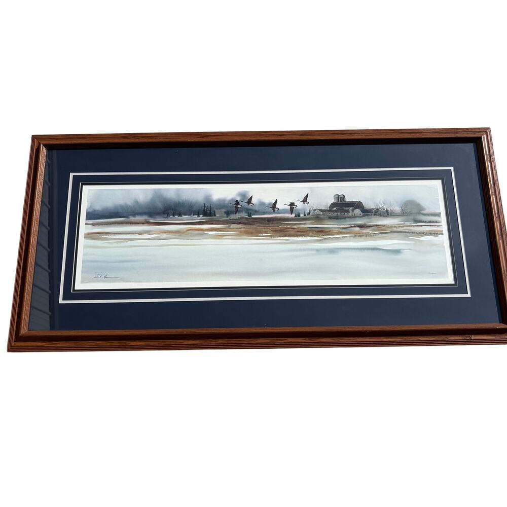 Authentic "Skyline Serenade" Signed Mike Casper 46x21.5" 127/600